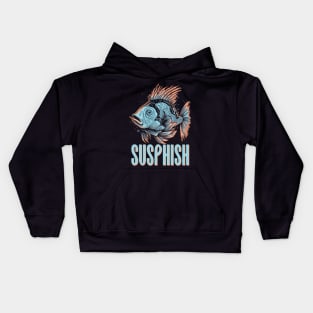 Susphish Crazy Fish Kids Hoodie